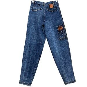 Gabicci Vtg Women’s Jeans High Waist Multi Pocket 28 Streetwear 70’s Musicians